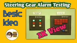 Steering Gear Alarm Testing || বাংলায় শিখি MARINE ENGINEERING @MarineTechHub @ChiefMAKOi