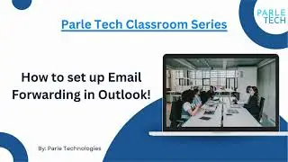 How to set up Email Forwarding in Outlook!