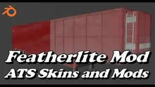 featherlite trailer mod with blender