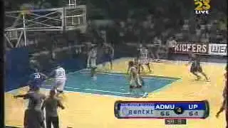 Rich Alvarez for the slam! Ateneo vs UP 2003