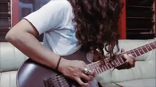 Speed Metal Guitar Improvisation With Bandlab Aplication #bandlab #guitarist