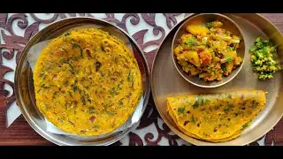 Gujarati Methi Thepla Recipe for Travel in Hindi / मेथी थेपला / મેથી થેપલા ની રીત / RupaliRasoii