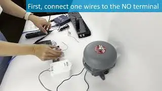 How to Wire a Bell or Buzzer to Netbell Ultra 300 Bell Controller