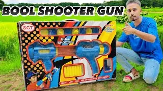 New 2 IN 1 BALL SHOOTER GUN GAME SET Shooting & Unboxing Video 🔫🔫|| 