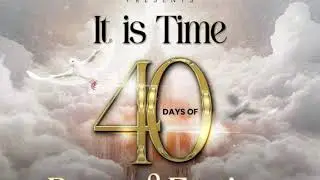 January 2025 Prayer Rain | It is Time Day 10