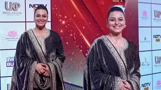Shilpa Shirodkar Arrives At NDTV Marathi Entertainment Awards 2025