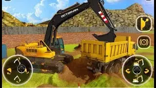 JCB GAME | Heavy Excavator Crane - City Construction Sim 2017 Gameplay