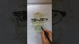 how to draw a girl shouting | satisfying art nd paint #pencildrawing #painting #art #acrylicpainting