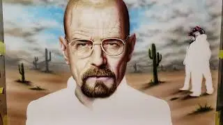 Breaking Bad's Walter white Airbrushed!