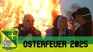 L&uuml;rbker Osterfeuer 2025