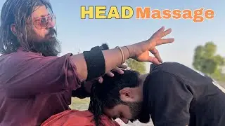 BEST RELAXING HEAD MASSAGE EVER | INCREDIBLE MASSAGE | BENGALI BABA #asmr