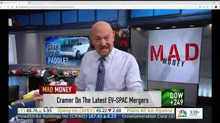 Mad Money 12 4 2020 EV Spac Canoo HCAC