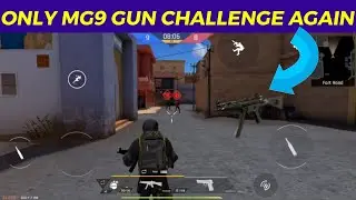 only mg9 gun challenge// faug 1v9 gameplay // 34kills//faug gun challenge// faug new update gameplay