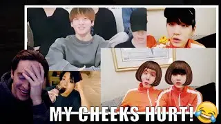 MY CHEEKS HURT! (bts being a mess on vlive | Reaction)
