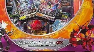 ОТКРЫТИЕ КОРОБКИ ПРЕМИАЛЬНОЙ КОЛЛЕКЦИИ POKEMON ULTRA BEASTS BUZZWOLE GX И XURKITREE GX