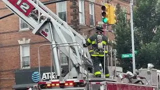 Fire at Fresh Pond Road & Putnam Ave 6-17-2025 Ridgewood, Queens