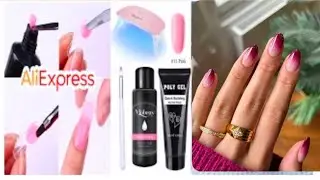 how to do polygel extensions at home || | #stylewithkajal .#polygel. 