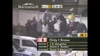 Only I Know Debut @ Mountaineer Racetrack 12.28.2013