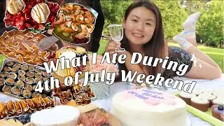 what I ate during 4th of July weekend (summer vlog) | cheat day everyday