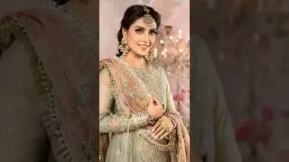 Aiza khan Elegant Garara Look  | Maria B Mbroidered Heritage Collection   |  Fashion Trend