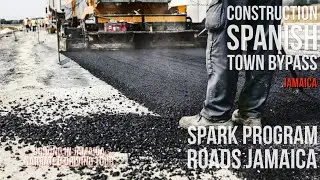 Construction Spanish Town Bypass Jamaica