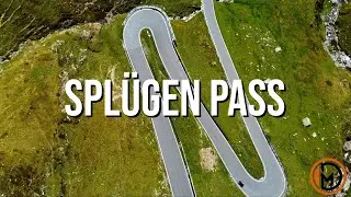 Spl&uuml;gen Pass / Passo Dello Spluga - Ride in the alps BMW R1200GS Adventure 4K