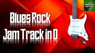 Blues Rock Jam Track in D 🎸 Guitar Backing Track