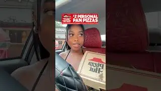 TUESDAY FOOD DEALS! $2 Pizza Hut 🍕 + buy 1 get 1 free #pizzahut #food #deals