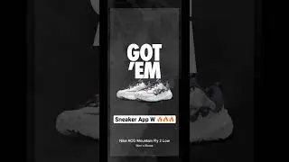 Sneaker App W #sneakerhead #win #nike #acg