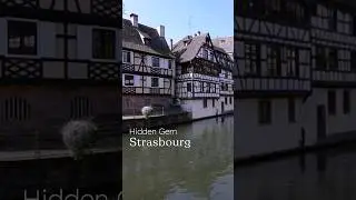 Discover this beautiful hidden gem!! #france #short #cruiselife #francetrip #strasbourg
