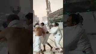 🕋 Kaaba Live View⛈️ Heavy Rain & Storm in Masjid al-Haram #MakkahStorm