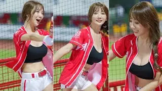 20230716復古日 天母棒球場 味全 dragon beauties 練習生小珍奶@BubbleteaWang 《龍焰爆擊 爆擊率很高~》