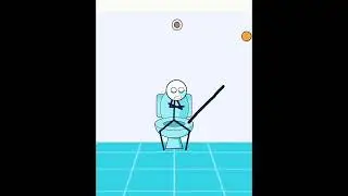 Funny stickman brain puzzle game | Draw line puzzle | (WEEGON) all levels solutions gameplay.
