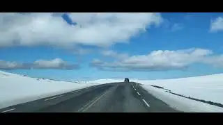 Drive from Sey&eth;isfj&ouml;r&eth;ur to Egilssta&eth;ir in East Iceland