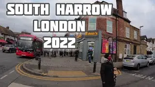 South Harrow High Street Walk Tour 2022 || North-west London, England.🇬🇧