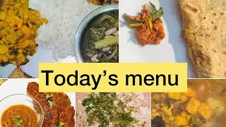 Today&rsquo;s Menu (Breakfast, lunch and evening snack )😍. #food #cooking #recipe #indianfood 