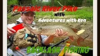 Passaic River Northern Pike Kayak Fishing with Ken Beam