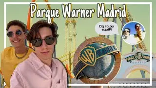 Vlog: Fomos ao PARQUER WARNER - o maior parque de Madrid 🤩