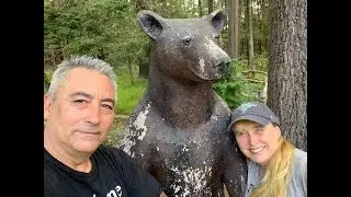 Hiking and Exploring the AMAZING and BEAUTIFUL Bushkill Falls in the Pocono Mountains!!