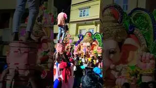 Biggest ganesh visarjan procession #bangalore #ganesh