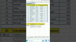 Forget vlookup and x-lookup remember this function Dget in Excel