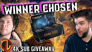 Core Set 2021 Booster Box Giveaway [4K Sub Winner Chosen] #MTGGiveaway