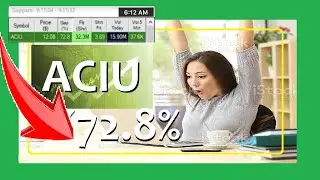AC IMMUNE (ACIU) STOCK SOARS Rallying Premarket 72.8% Gapper!