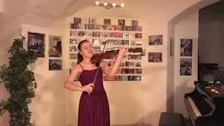 Avšič Patricija, N. Paganini: Caprice for solo violin No. 5 / J.S. Bach: Chaconne, Partita No. 2