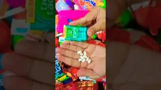 Tictac candy 🍬 mix colorsful candy 🍭  Peppermint tictac candy #crazyeattime #tictac #shorts
