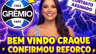 😲✅ NOTÍCIA URGENTE ! ACABOU DE CONFIRMAR, AGITOU O SABADO TRICOLOR ! notícias do GRÊMIO hoje