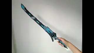 Science fiction style long knife Update Sword sheath