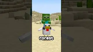What's the RAREST MOB in Minecraft?