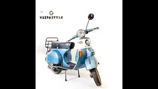 vespa px elaborata vs vespa px originale  con un litro di mix