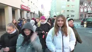 Orneta. Przystań Młodych 2025 - przemarsz ulicami miasta